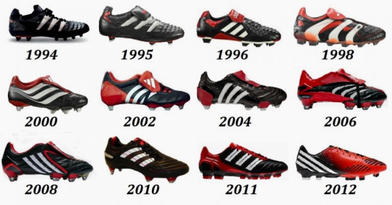 Historia de las botas de fútbol adidas Predator